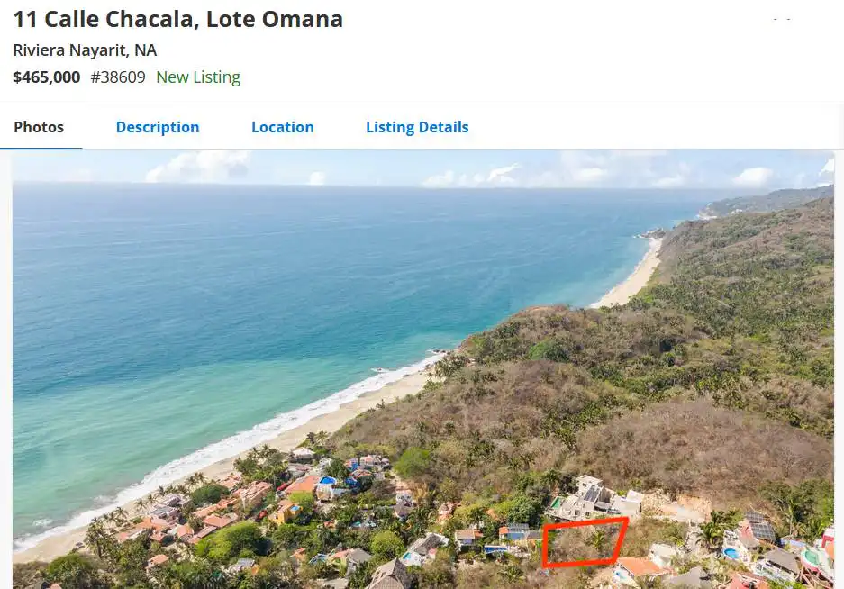 11 Calle Chacala, Lote Omana
