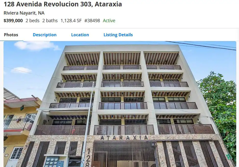  128 Avenida Revolucion 303, Ataraxia 